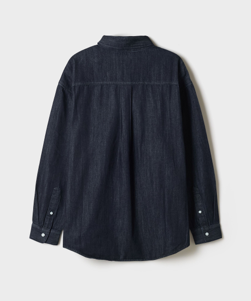 (WOODY) Oversized Denim Shirts_SPYJG49CY3