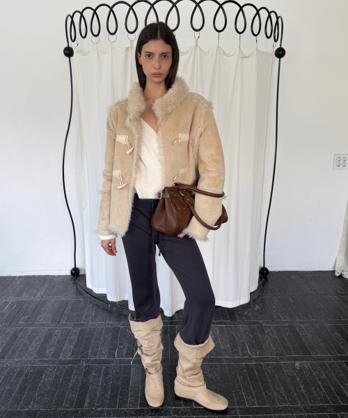 TOGGLE REVERSIBLE MUSTANG (BEIGE)