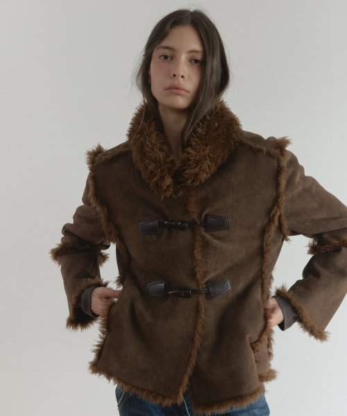 TOGGLE REVERSIBLE MUSTANG (BROWN)