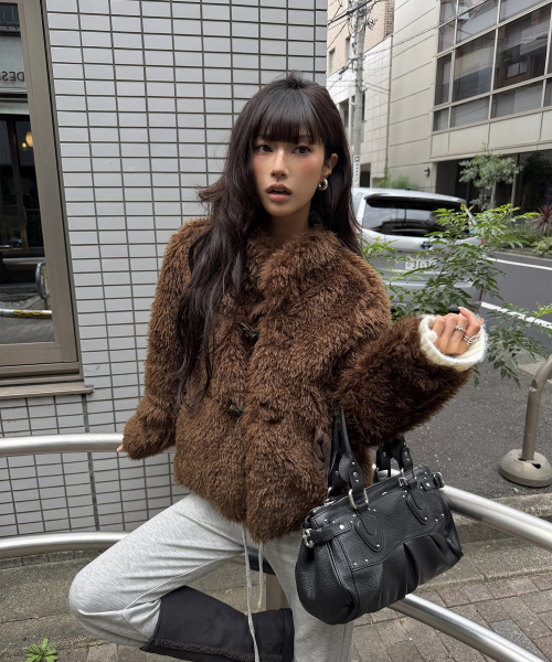 TOGGLE REVERSIBLE MUSTANG (BROWN)