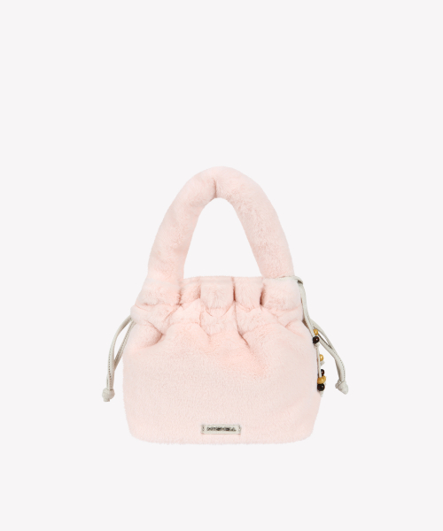 PONY Fur STRING Tote Bag_35091TT(3color)