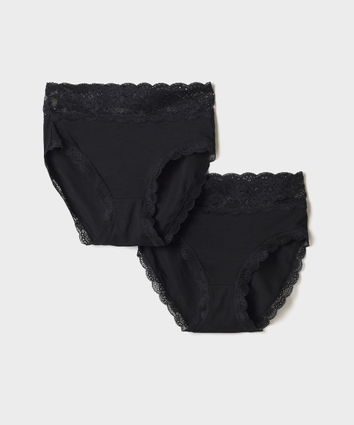 [2PACK] [COMFORT] Modal Lace Panty (RE)_SPWPG49A03