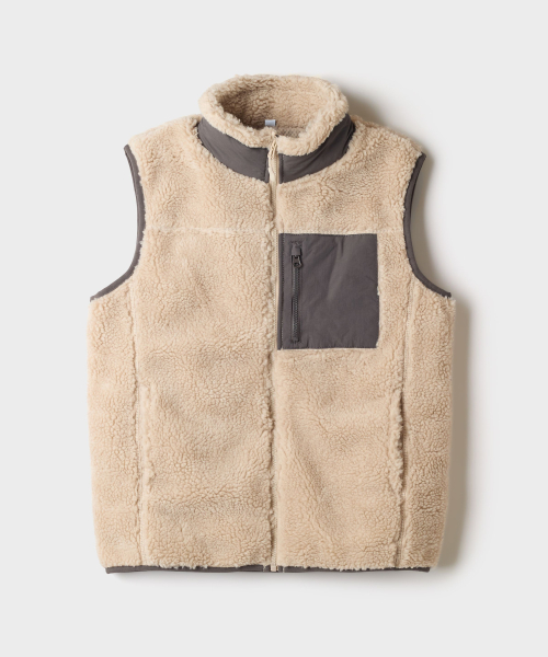 Dumble Woven Color-Block Vest_SPFZG4TC05