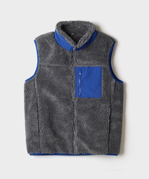 Dumble Woven Color-Block Vest_SPFZG4TC05