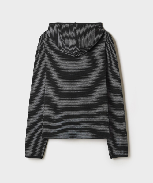 Striped Fleece Hooded Long-Sleeve Tee_SPLSG4TG01