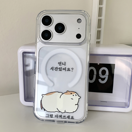 언니 시간있어요 그럼 아껴쓰세요 맥세이프 폰 케이스