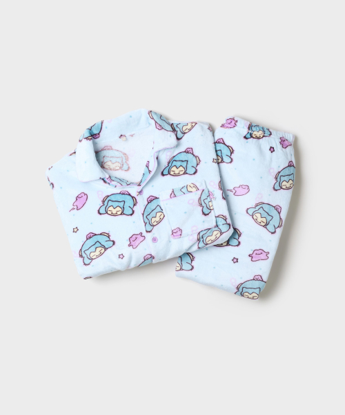 POKEMON Even If Clumsy, Transform Ditto Sleep Pajamas (Mint)_SPPPG4TU04