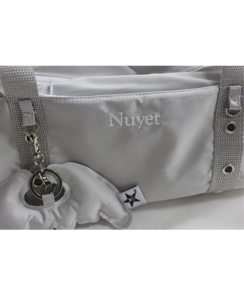 Devil round boston bag _ Grey