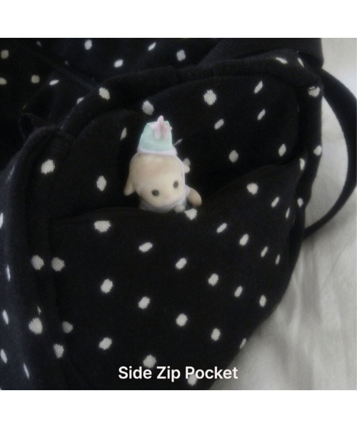 Bunny Ribbon Boston Bag _ Black
