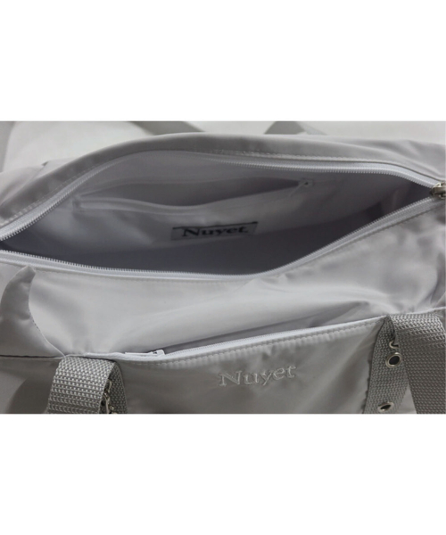 Piercing bunny boston bag _ Grey