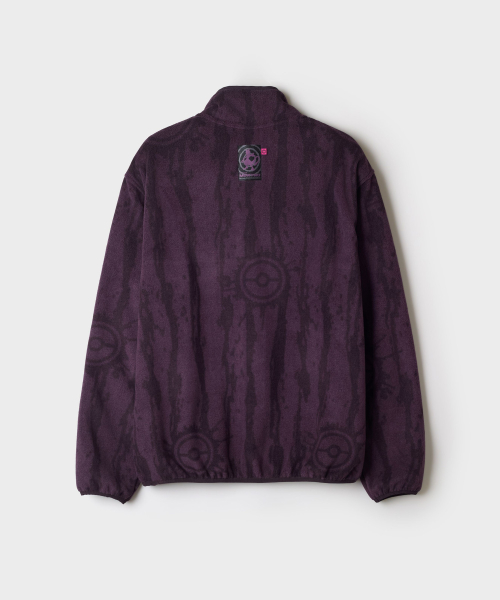 POKEMON Fleece Half-Zip (Purple)_SPFZG4TU06