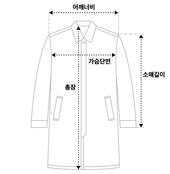 Anna Double Long Coat BLACK source detail 27