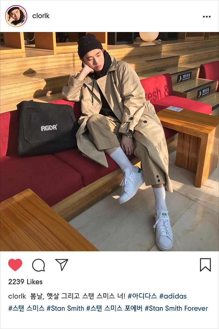 스탠 스미스의 40번째 생일을 축하하는 인플루언서 5인 스탠 스미스의 40번째 생일을 축하하는 인플루언서 5인