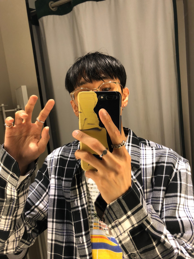 기본 체크셔츠