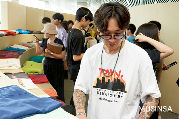 무신사 테라스에서 만난 디스이즈네버댓 무신사 테라스에서 만난 디스이즈네버댓