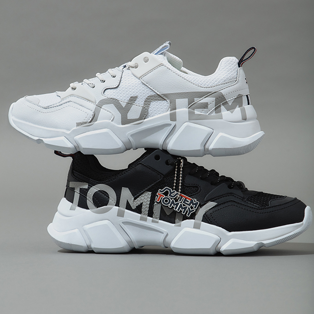 진짜 레트로를 보여줄게! 타미힐피거 풋웨어(TOMMY HILFIGER FOOTWEAR) X 시스템(SYSTEM) 협업 스니커즈 한정 발매 | 무신사