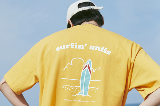 패션 | 무신사 스페셜 이슈 : 다양한 컬러로 만나는 유니스디자인(UNIISDESIGN) 서핀 백 티셔츠&핫 서머 컬렉션