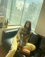 여자친구 김소정 소원 알파카 스웨터 니트 인스타그램 사복 패션