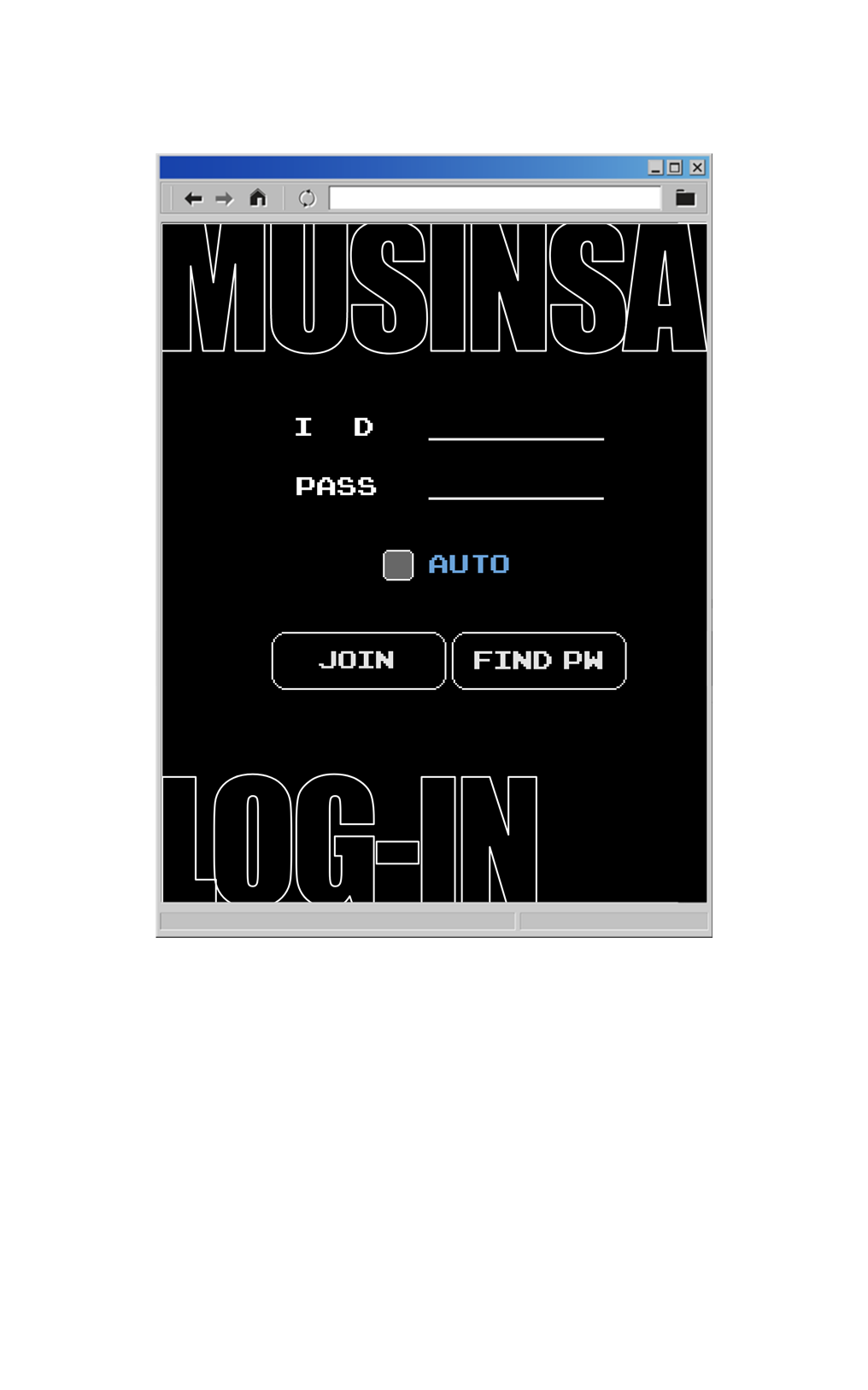 BACK TO THE MUSINSA BACK TO THE MUSINSA
