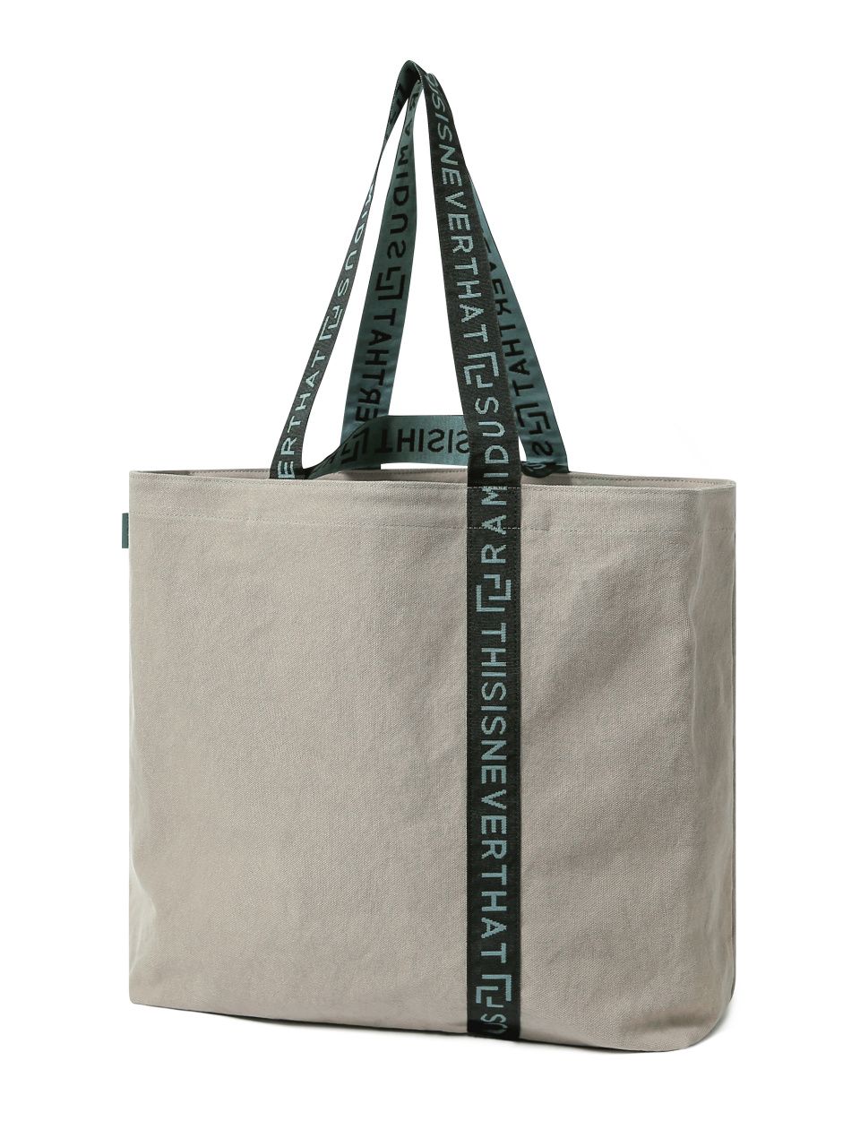 MUSINSA公式 | thisisneverthat TNT x RAMIDUS TOTE BAG (L) Gray