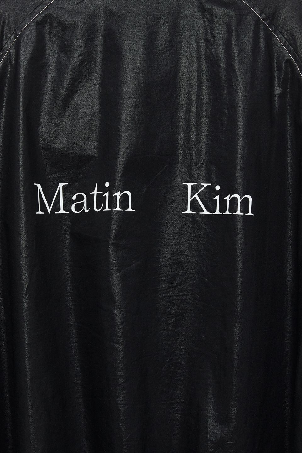 MUSINSA | MATIN KIM MATIN KIM LOGO COATING JUMPER
