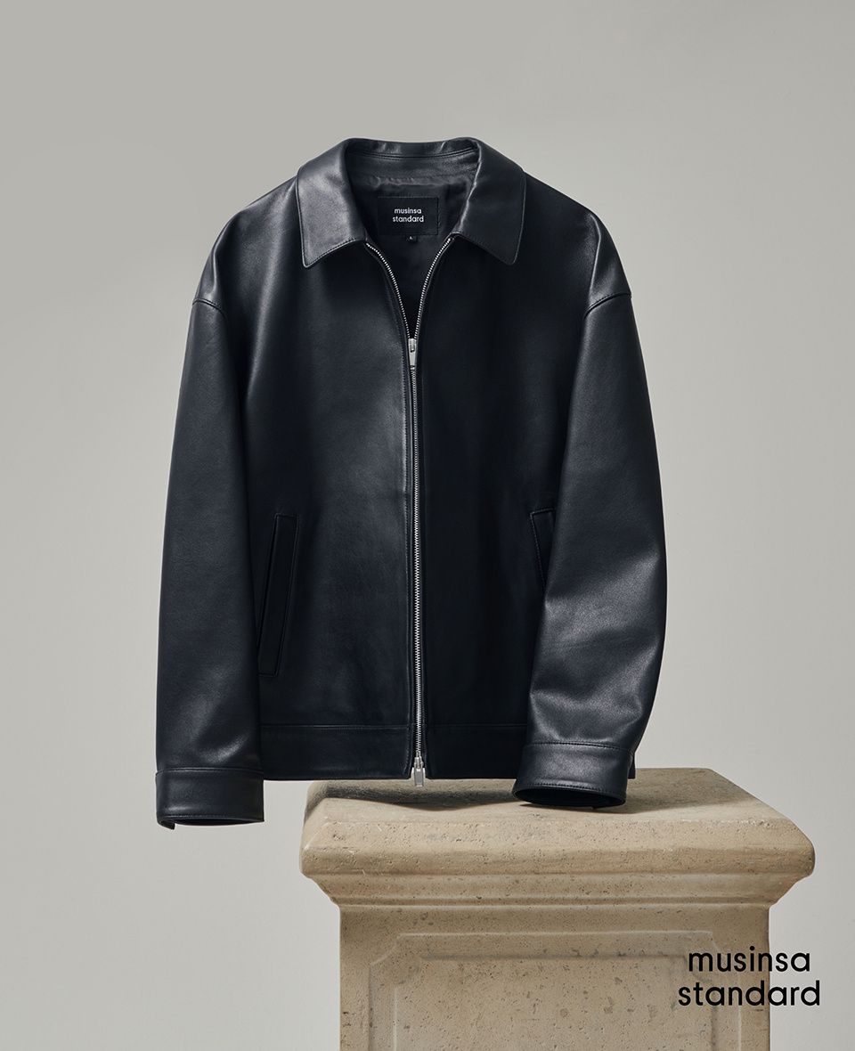 ジャケット・アウター MUSINSA STANDARD LAMBSKIN MOTORCYCLE MUSINSA | MUSINSA STANDARD LAMBSKIN OVERSIZED MOTORCYCLE