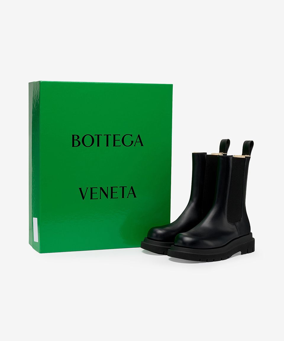 MUSINSA公式 | BOTTEGA VENETA ラグチェルシーブーツ - ブラック