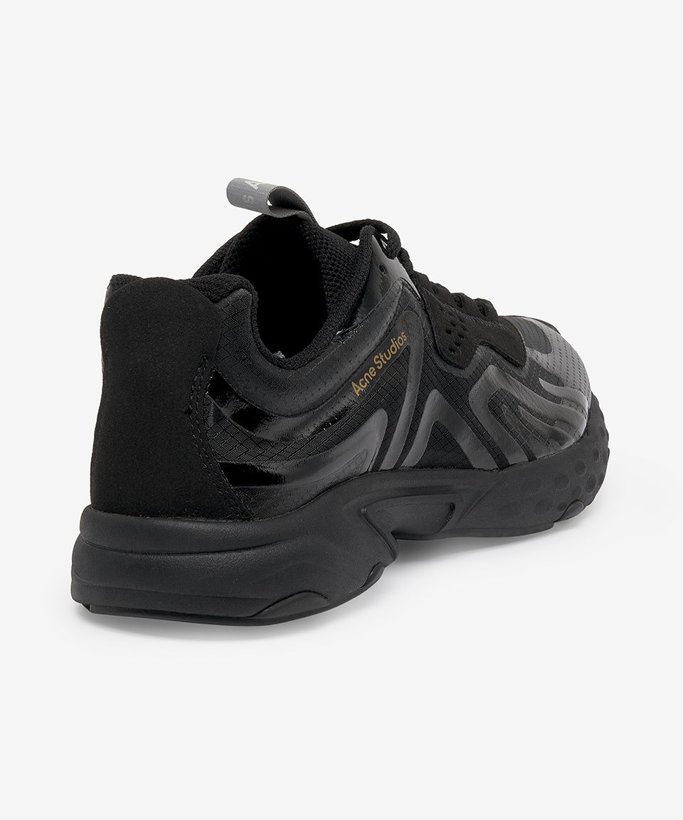MUSINSA公式 | ACNE STUDIOS Men's Lace-Up Sneakers - Black