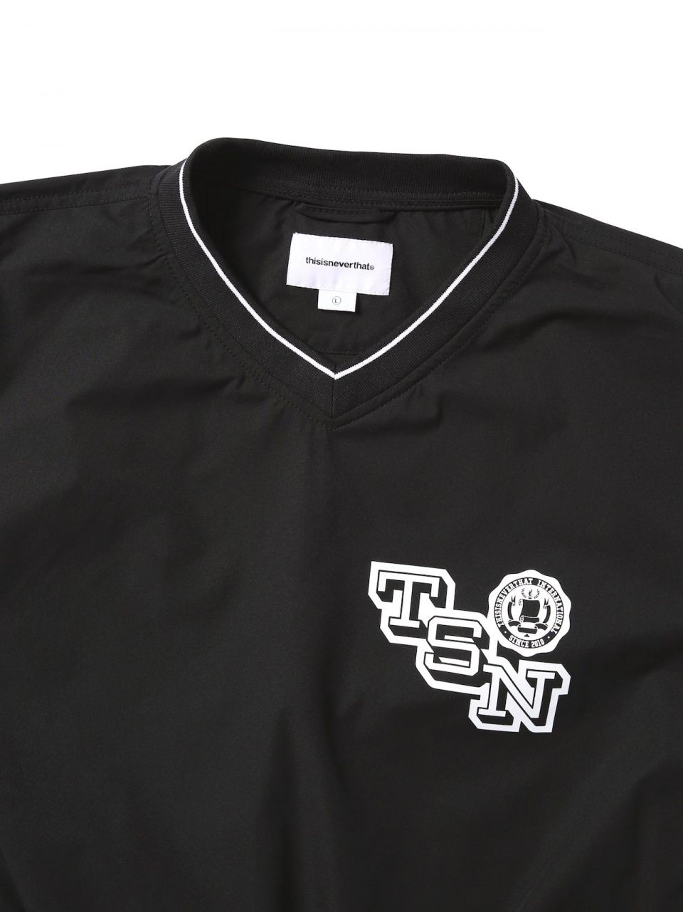 MUSINSA | thisisneverthat TSN Golf Pullover Black
