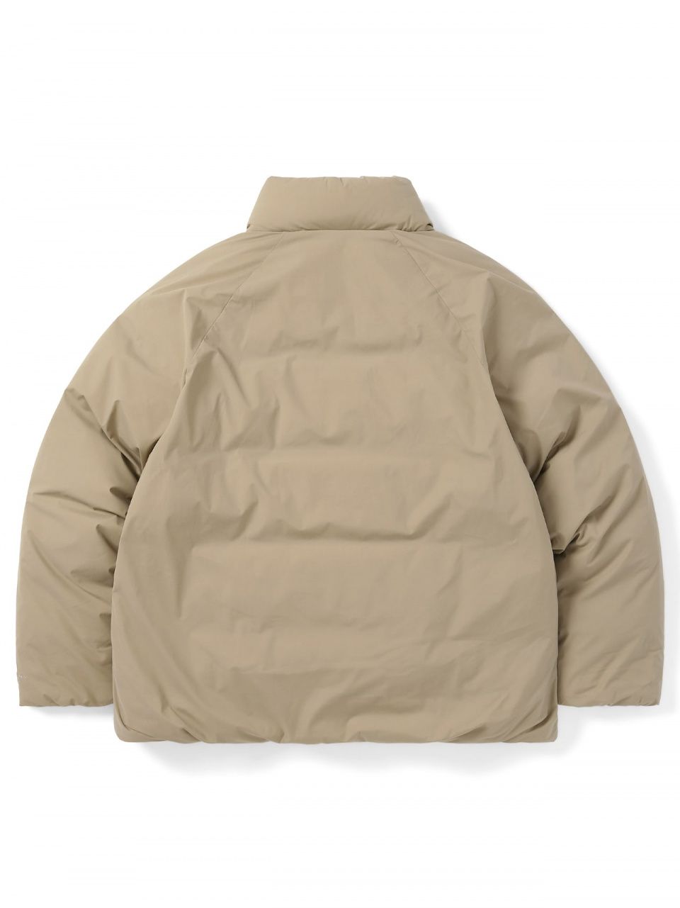 thisisneverthat ベージュ ジャケット M　ブルゾン セール】Satin Varsity Jacket（ブルゾン）｜thisisneverthat