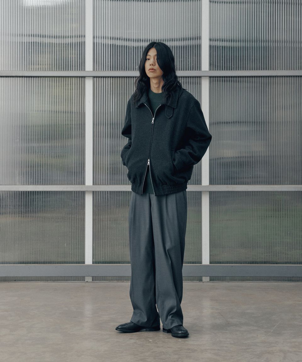 MUSINSA公式 | ANOTHER OFFICE Volume Blouson (Caviar)