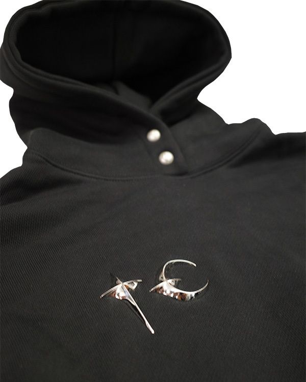 MUSINSA公式 | THUGCLUB TC armor hoodie_Black