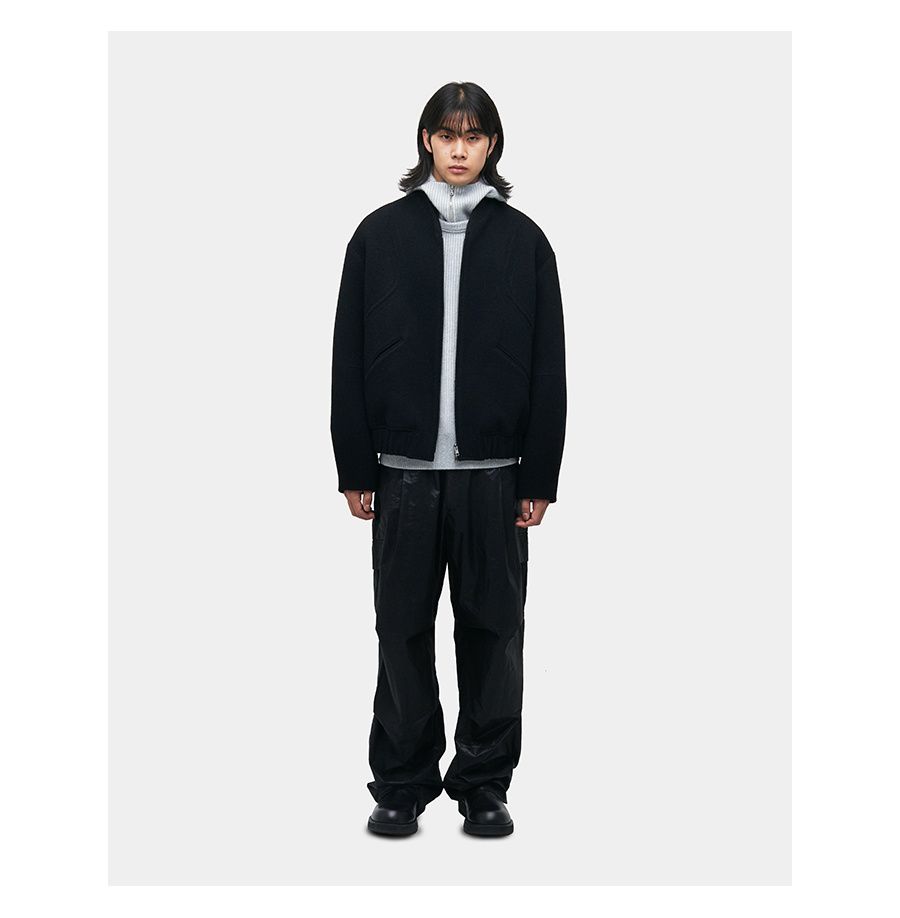 MUSINSA公式 | COOR ウールツイルショールカラーバシティジャケット