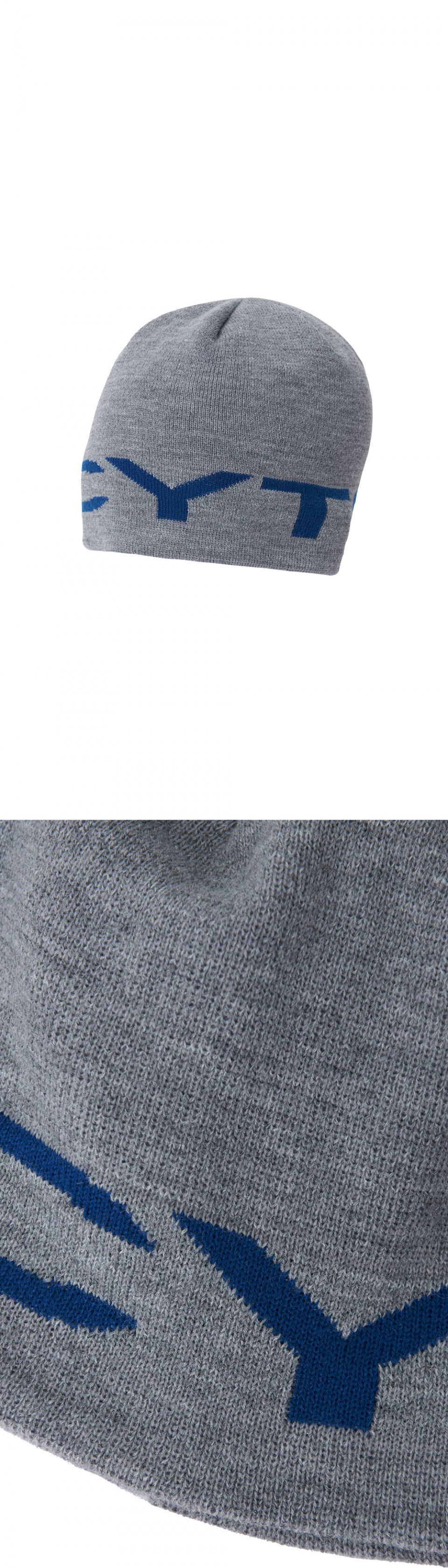 MUSINSA公式 | LECYTO LOGO JACQUARD BEANIE_[GRAY]