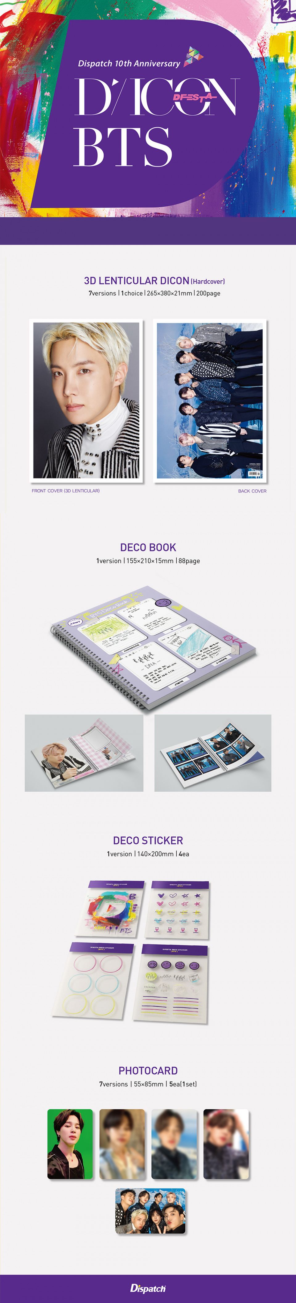 MUSINSA | DICON DICON DFESTA BTS PHOTOBOOK J-HOPE