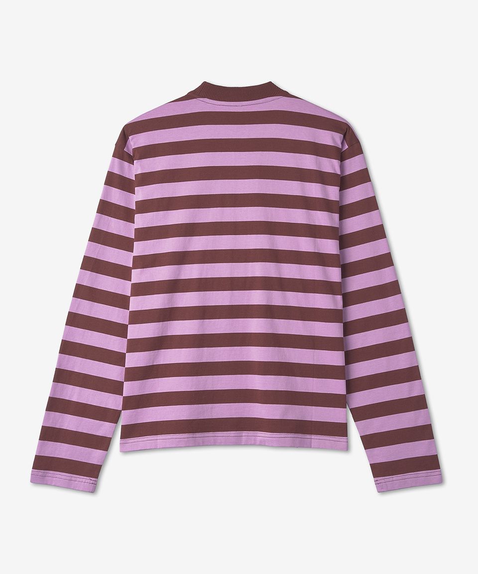 MUSINSA | SUNNEI Classic Big Logo Embroidered T-Shirt - Lilac