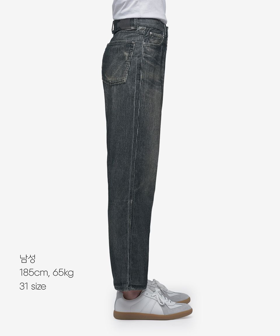 MUSINSA公式 | OUR LEGACY Third-cut corduroy digital printed denim