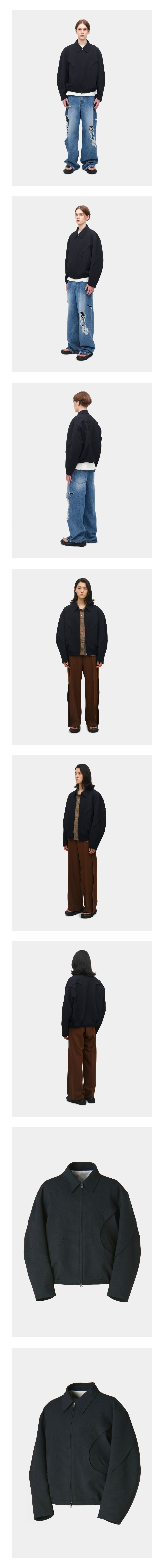 MUSINSA公式 | COOR ツイストパネルドブルージョンジャンパー