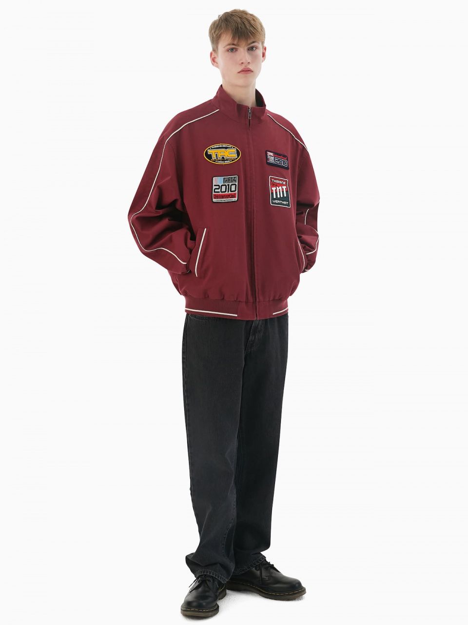 MUSINSA公式 | thisisneverthat TRC Racing Jacket Red