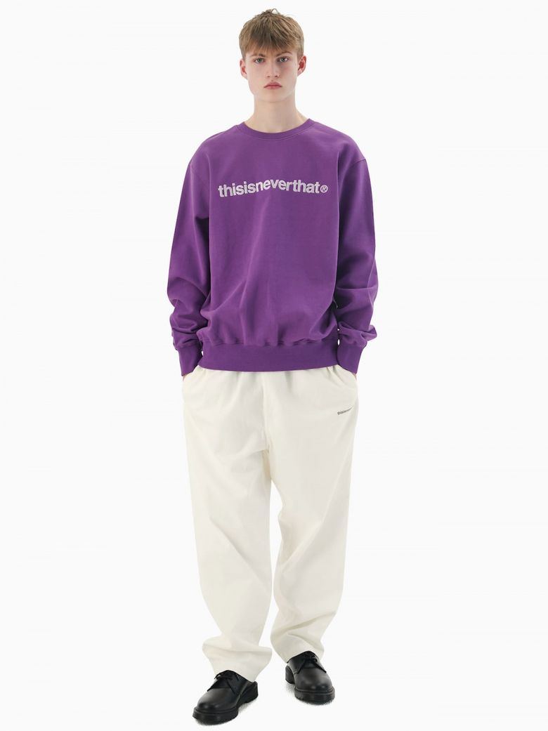 MUSINSA公式 | thisisneverthat T-Logo Crewneck Purple