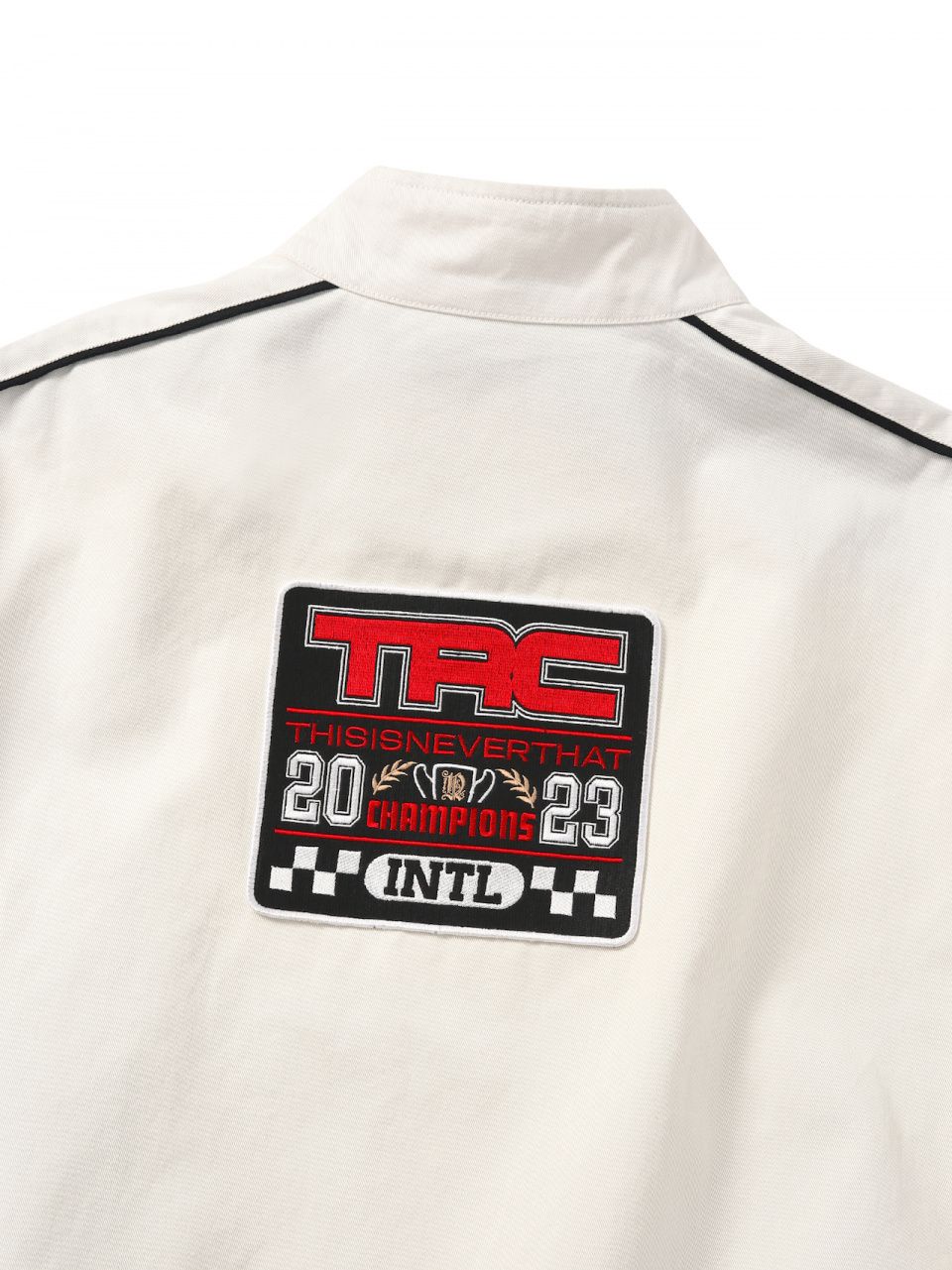MUSINSA | thisisneverthat TRC Racing Jacket Off White