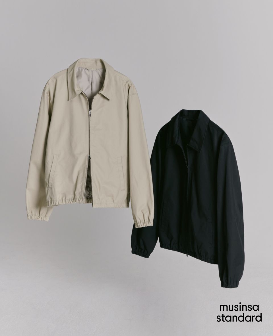 アリシアスタン　Logo Wool Blouson Beige Logo Wool Blouson Beige | ALEXIA STAM