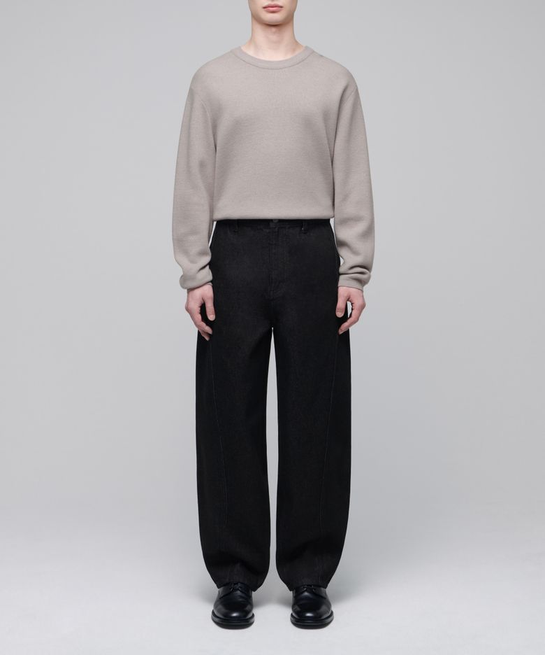 balloon denim bottoms