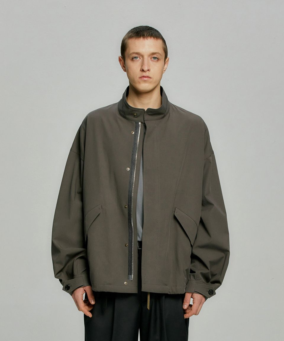 MUSINSA公式 | ANOTHER OFFICE Neo Short Mods Jacket (Pewter)