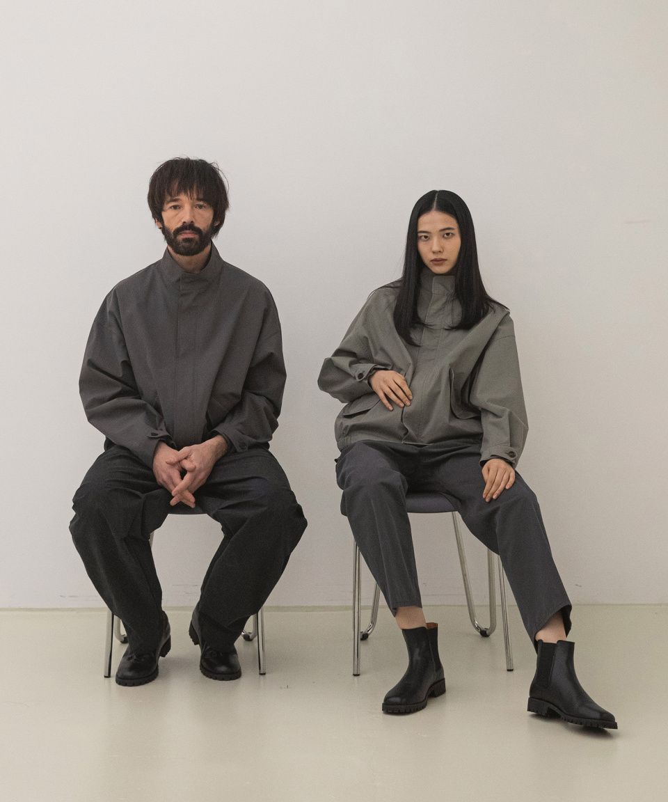 MUSINSA公式 | ANOTHER OFFICE Neo Short Mods Jacket (Pewter)