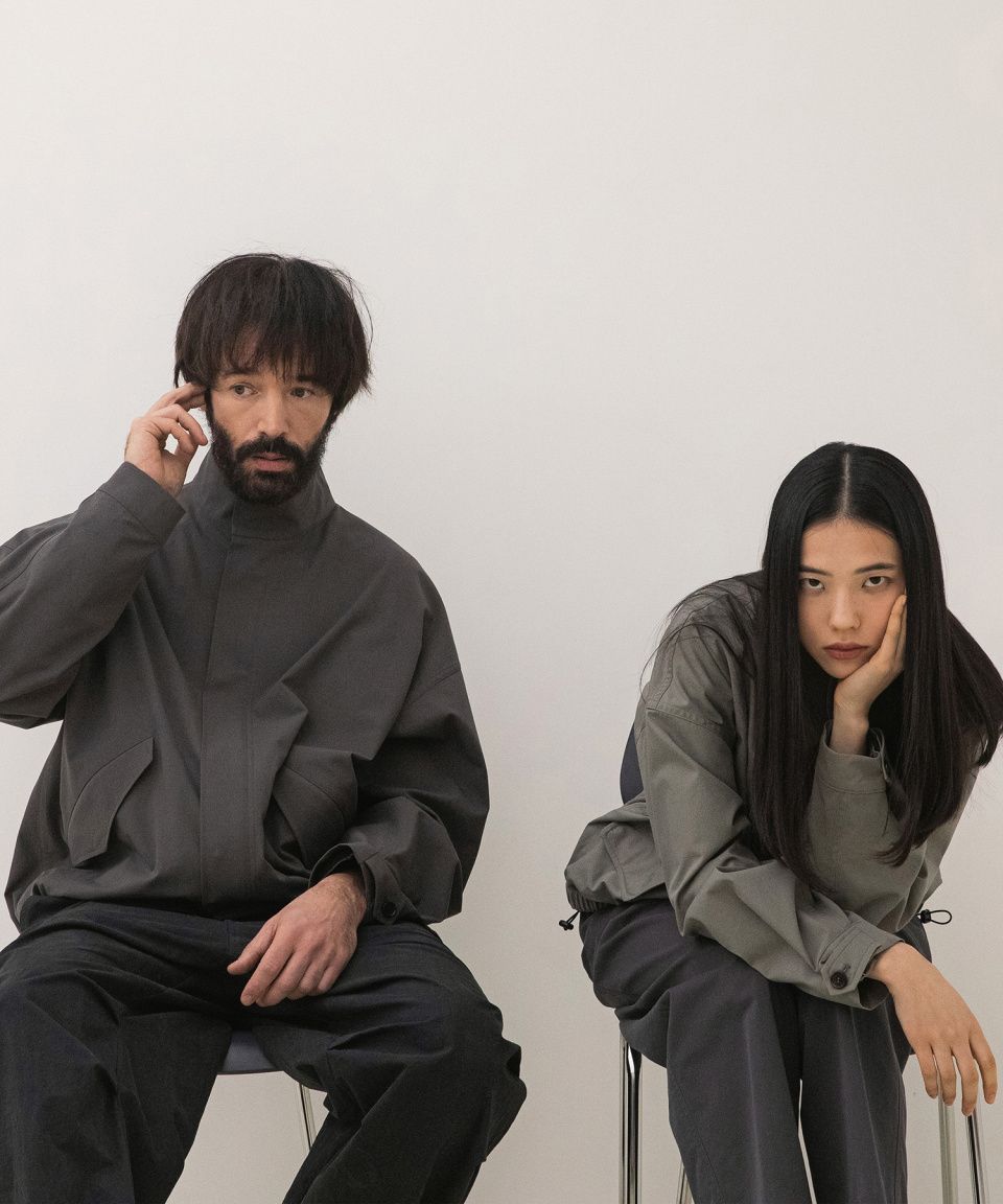 MUSINSA公式 | ANOTHER OFFICE Neo Short Mods Jacket (Pewter)