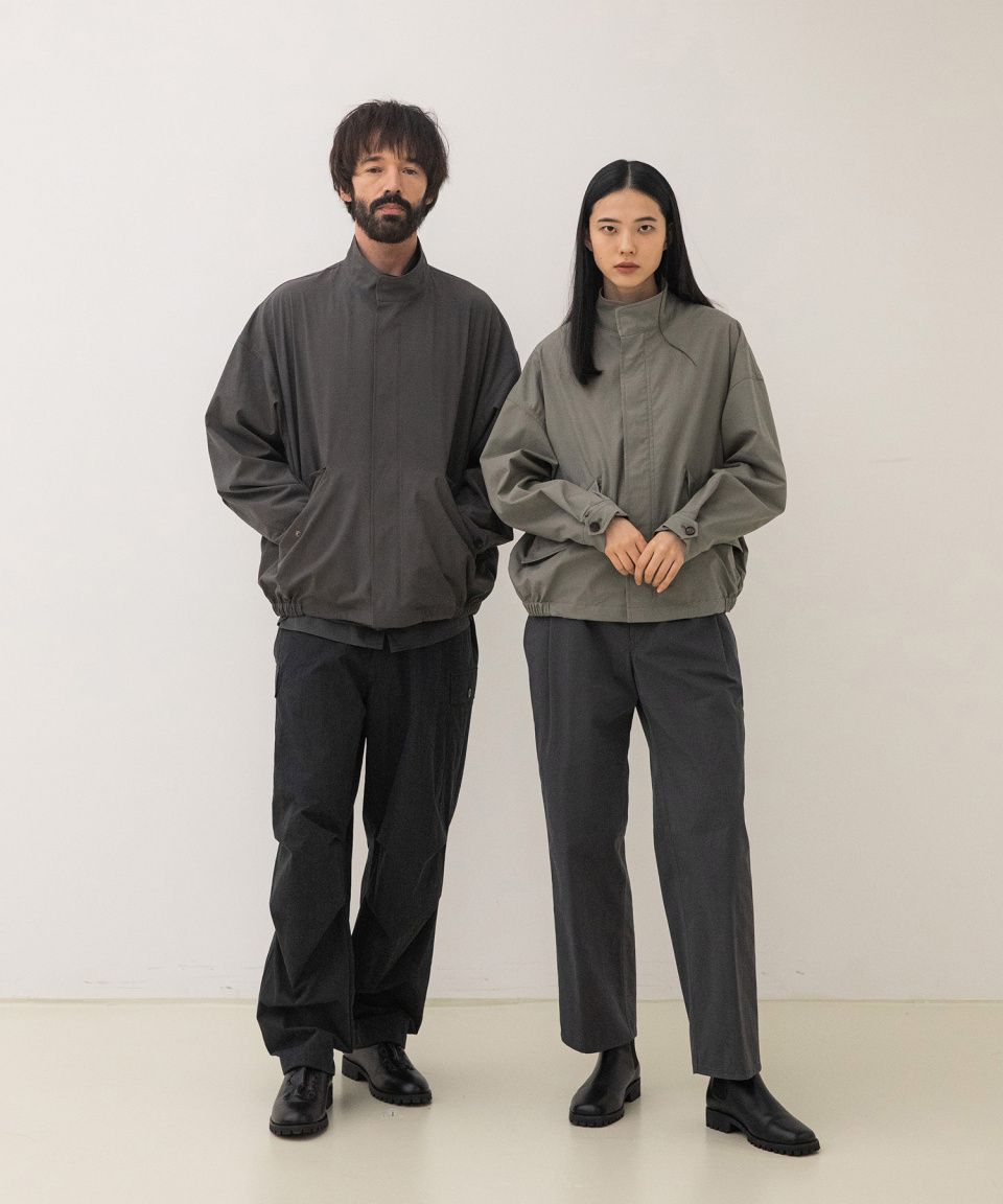 MUSINSA公式 | ANOTHER OFFICE Neo Short Mods Jacket (Pewter)