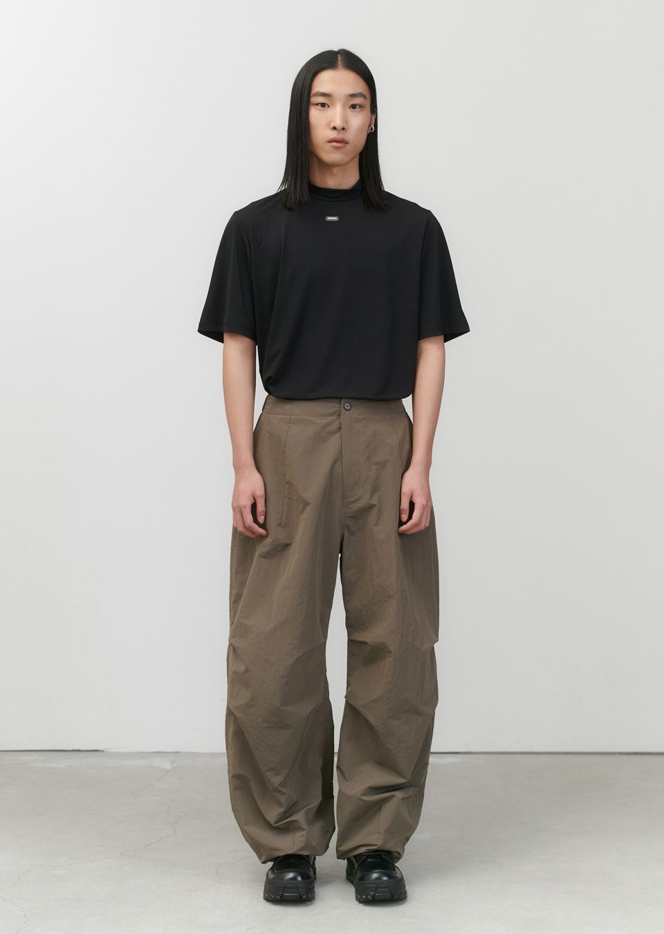 AMOMENTO Ripstop Fatigue Pants ブラック M Брюки AMOMENTO Ripstop Fatigue Pants Black Брюки в интернет