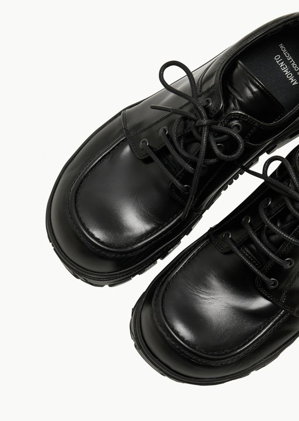 MUSINSA | AMOMENTO VIBRAM LACE-UP LOAFER