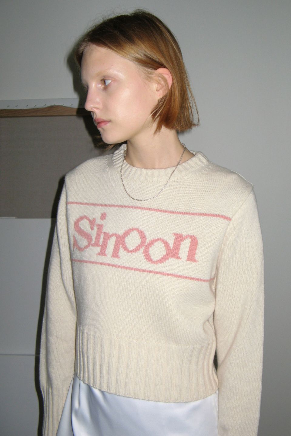 MUSINSA公式 | SINOON SINOON PULLOVER KNIT (IVORY)